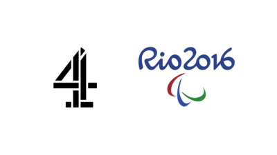 Channel 4 and Rio 2016 Paralympics logos.