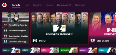 Vodafone Iceland channel store.