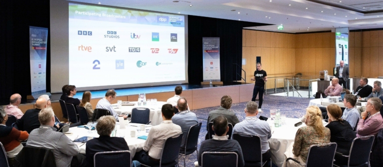 A presentation at the European Broadcaster Summit.