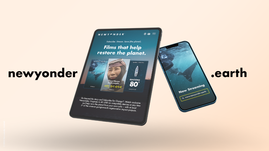 Newyonder dot Earth. Films that help restore the planet.