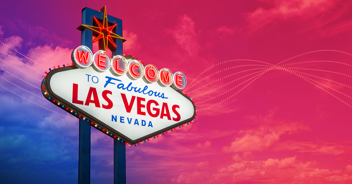 The Welcome To Fabulous Las Vegas Nevada sign.